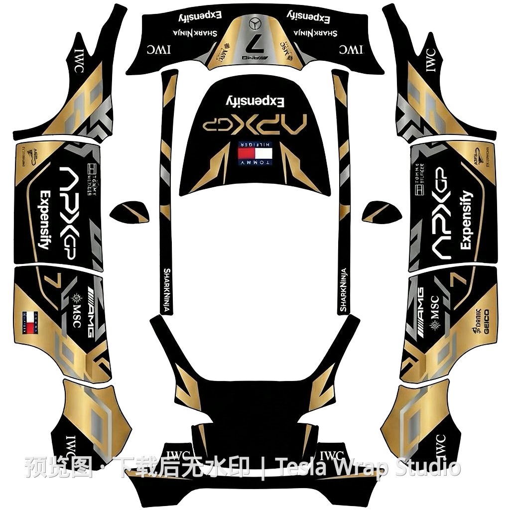 APXGP - Model Y 特斯拉喷漆车间模板