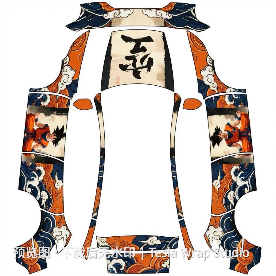 龙珠 - Model Y (2025+) Standard 特斯拉喷漆车间模板