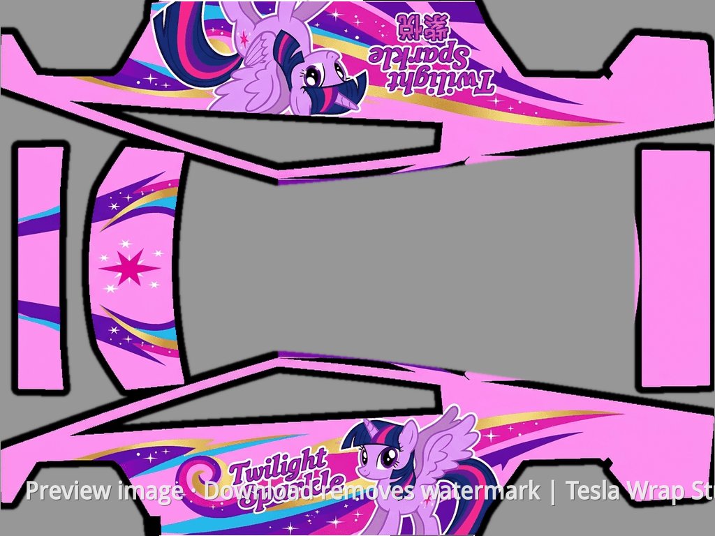 My Little Pony Twilight Sparkle Theme - Cybertruck