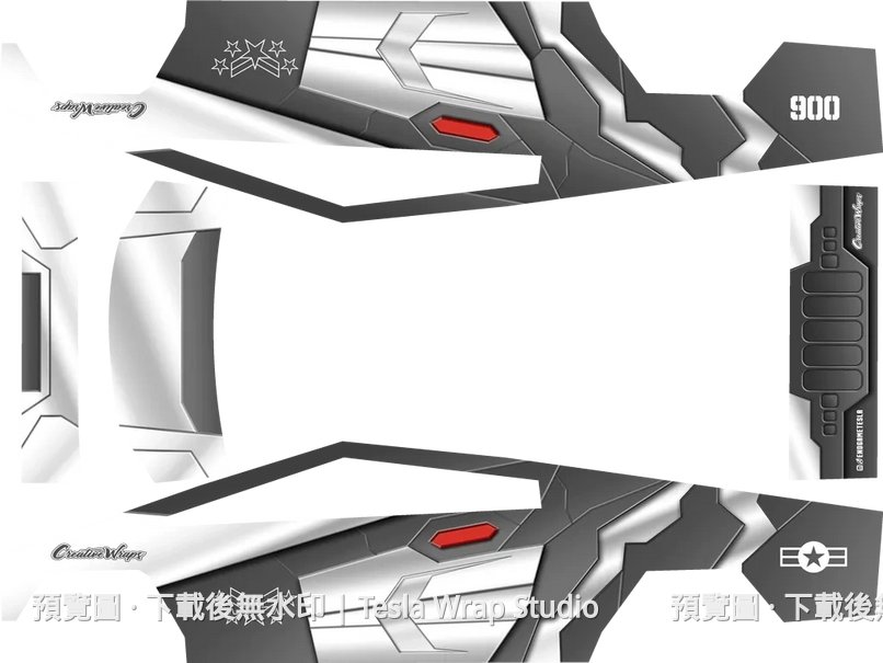 空軍塗裝 - Cybertruck