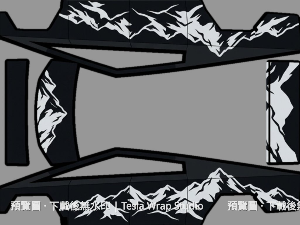 冰川之巔 - Cybertruck