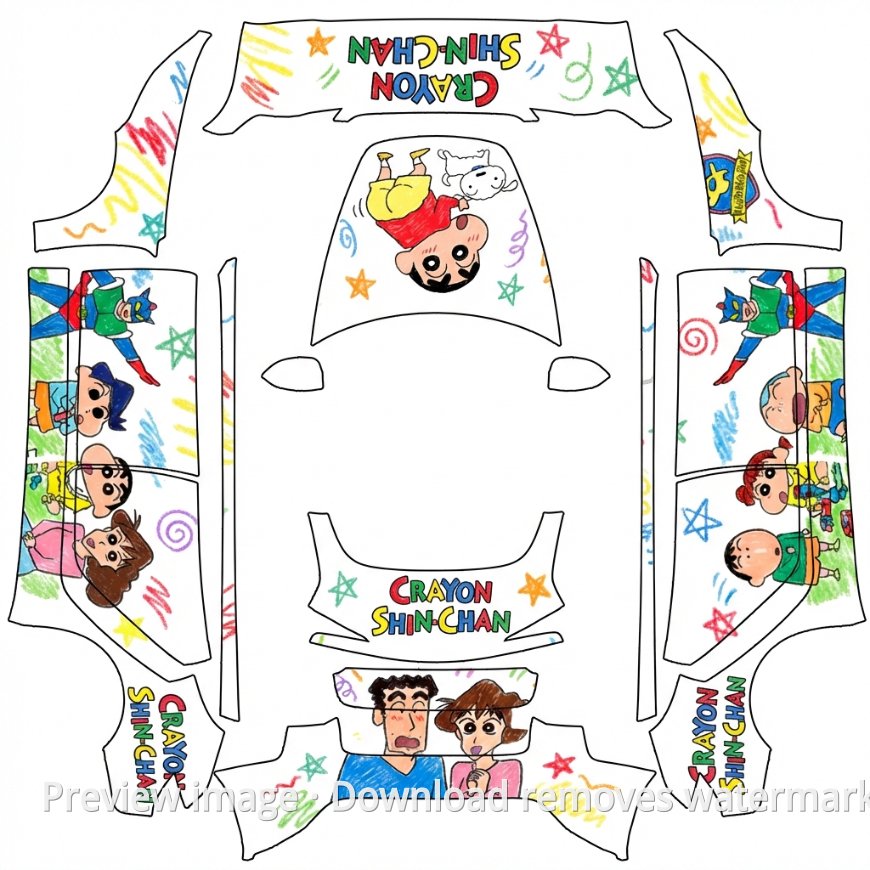 Crayon Shin-chan Crayon Drawing Theme - Model 3 (2024+) Performance