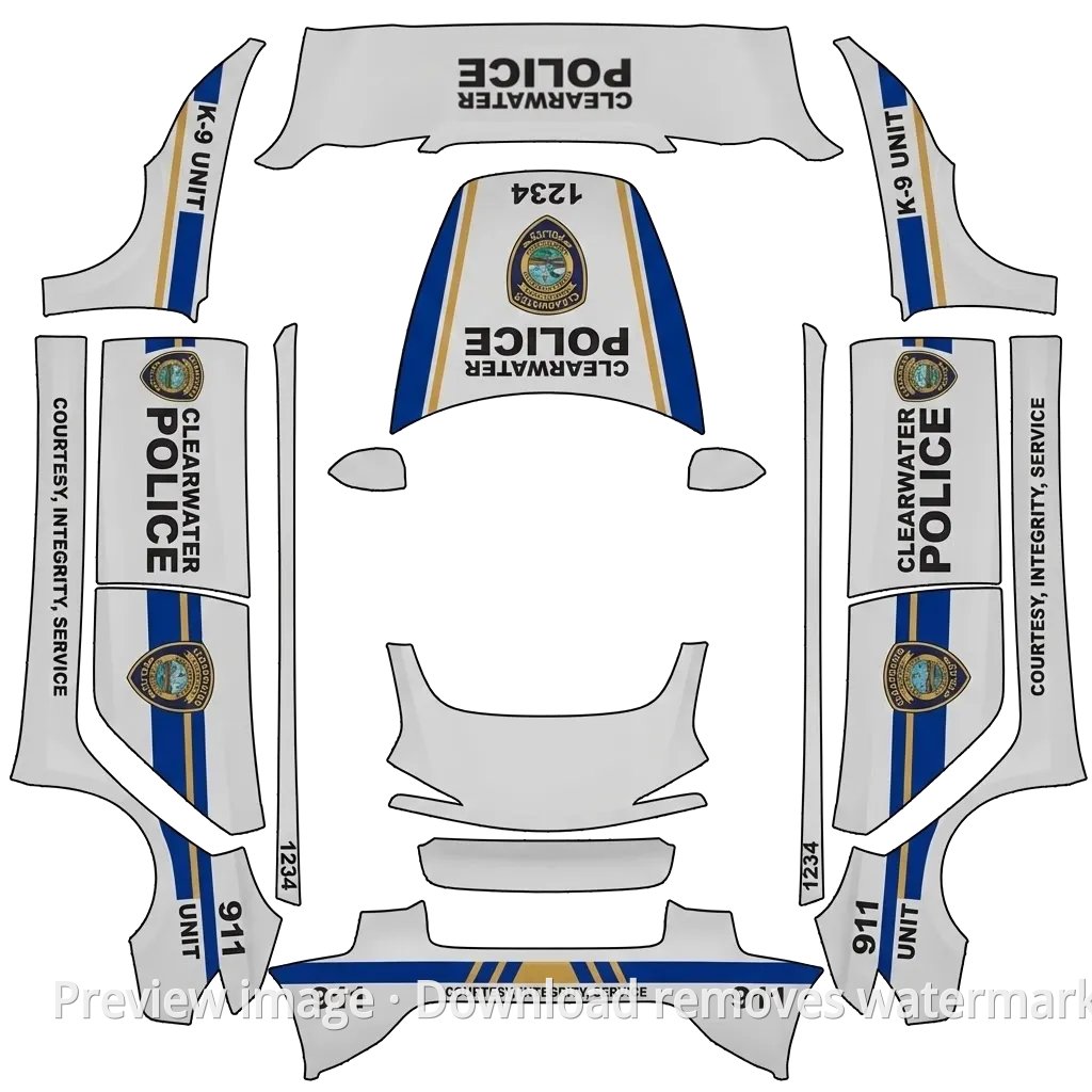 Custom Template #318 - Model 3 (2024+) Performance