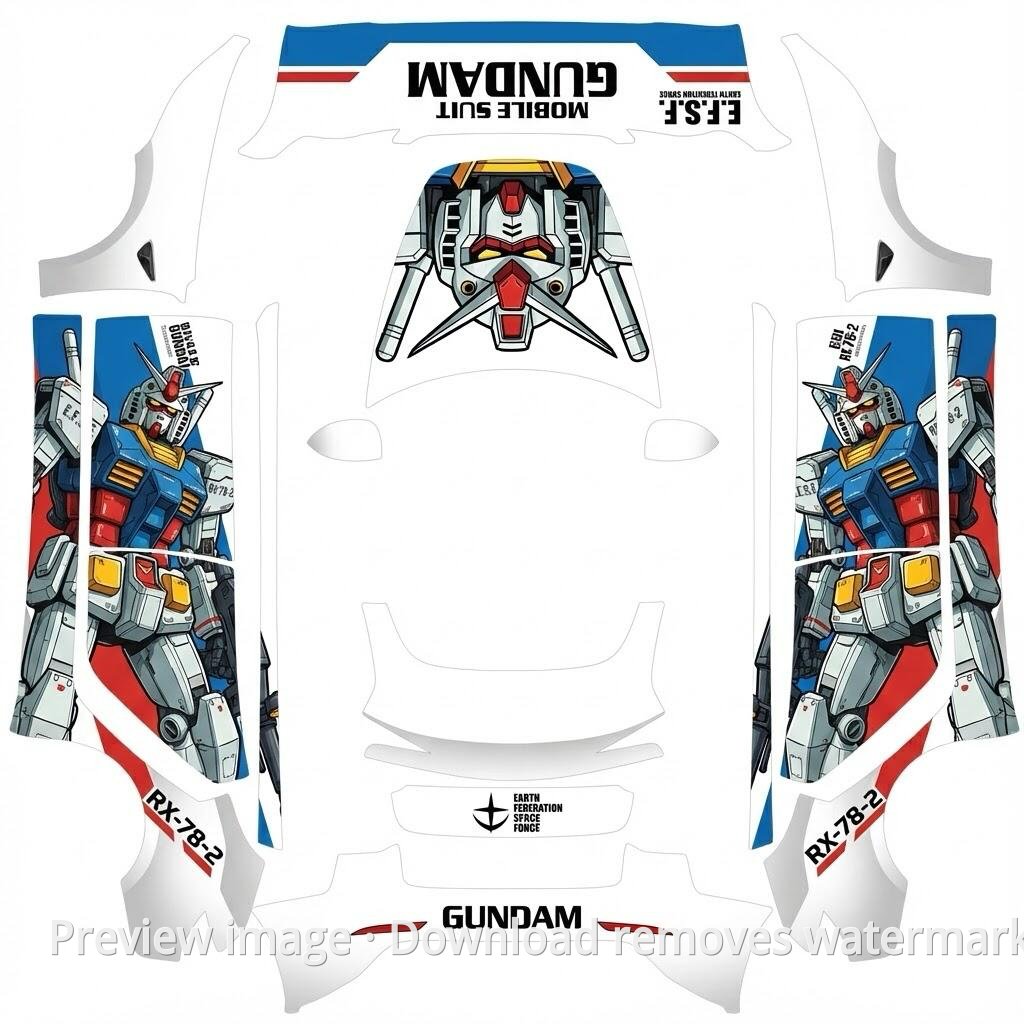 Custom Template #4468 - Model 3 (2024+) Standard & Premium