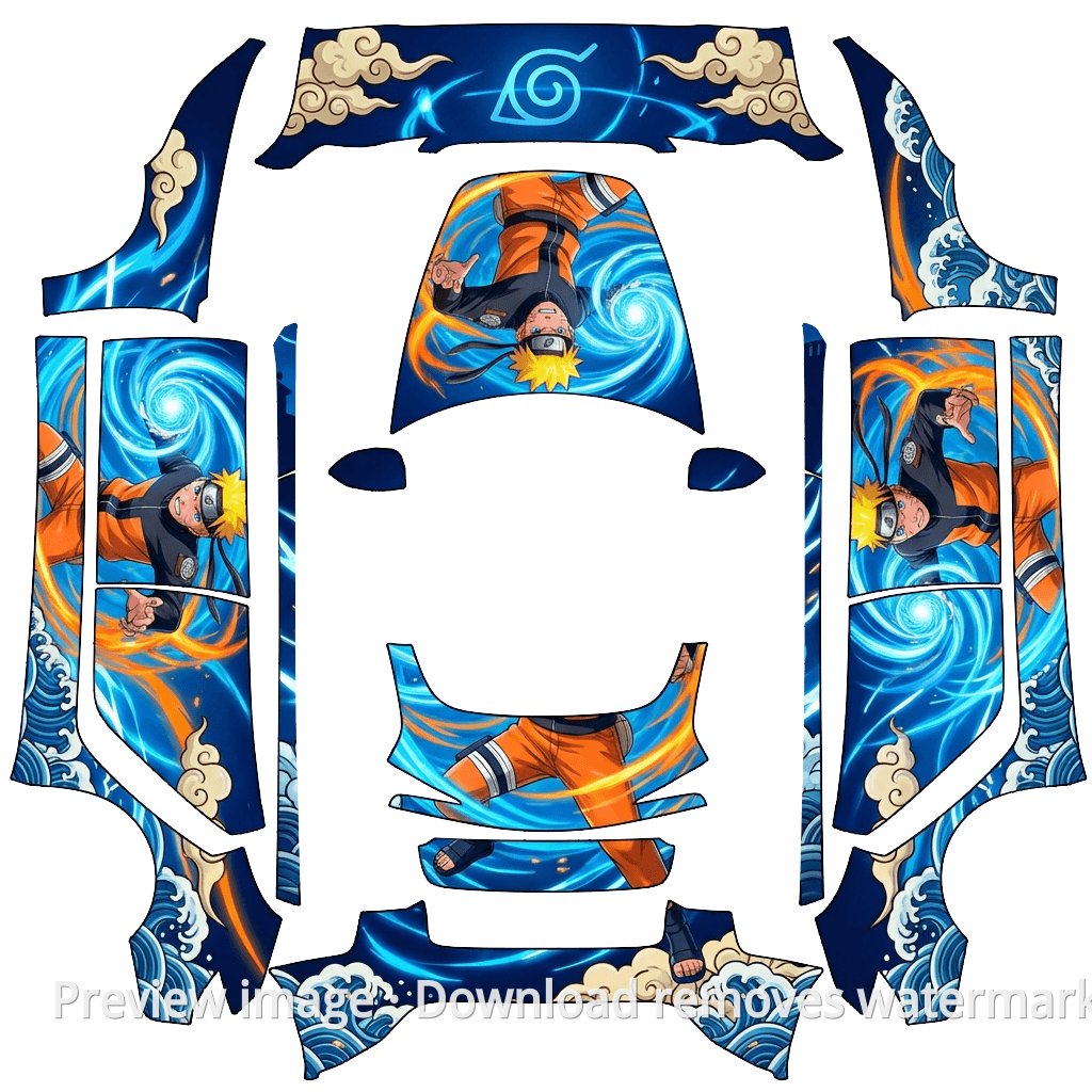 Naruto Uzumaki Theme - Model 3 (2024+) Standard & Premium