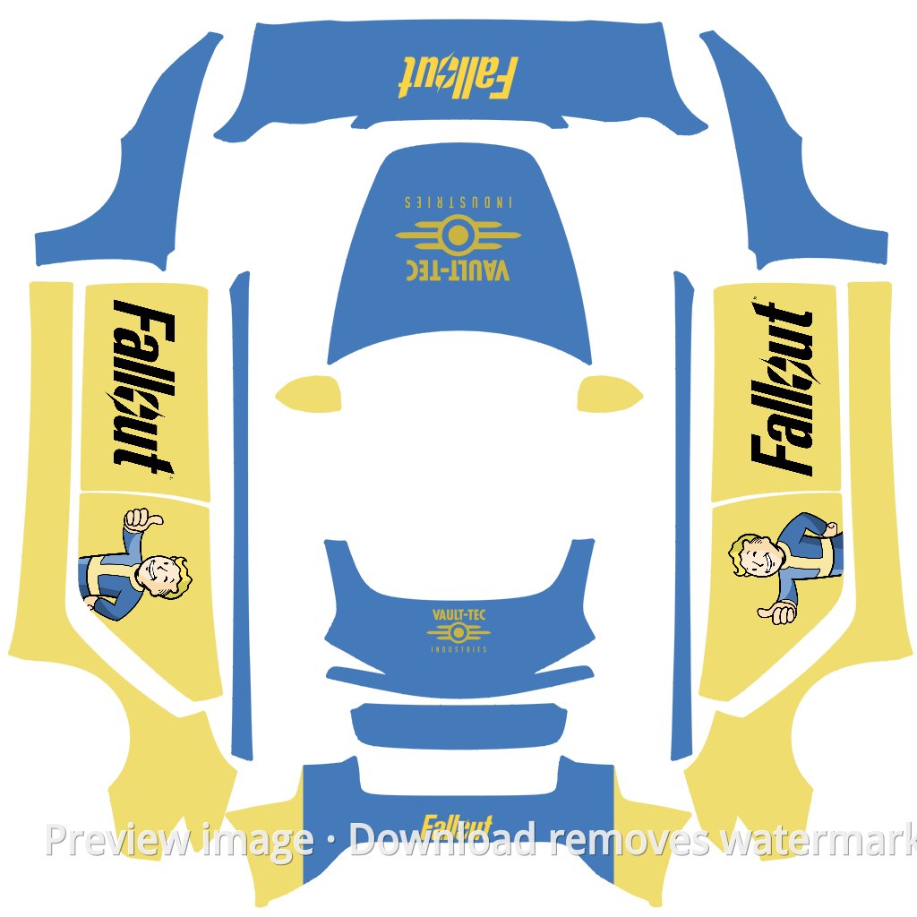 Custom Template #7475 - Model 3 (2024+) Standard & Premium