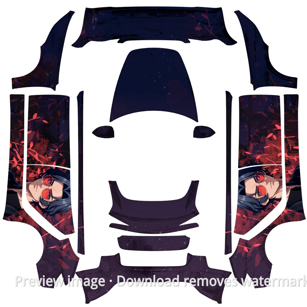 Custom Template #2621 - Model 3 (2024+) Standard & Premium