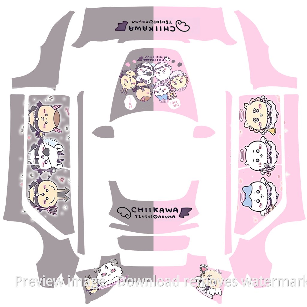 Chiikawa Angel and Devil Cute Theme - Model 3 (2024+) Standard & Premium