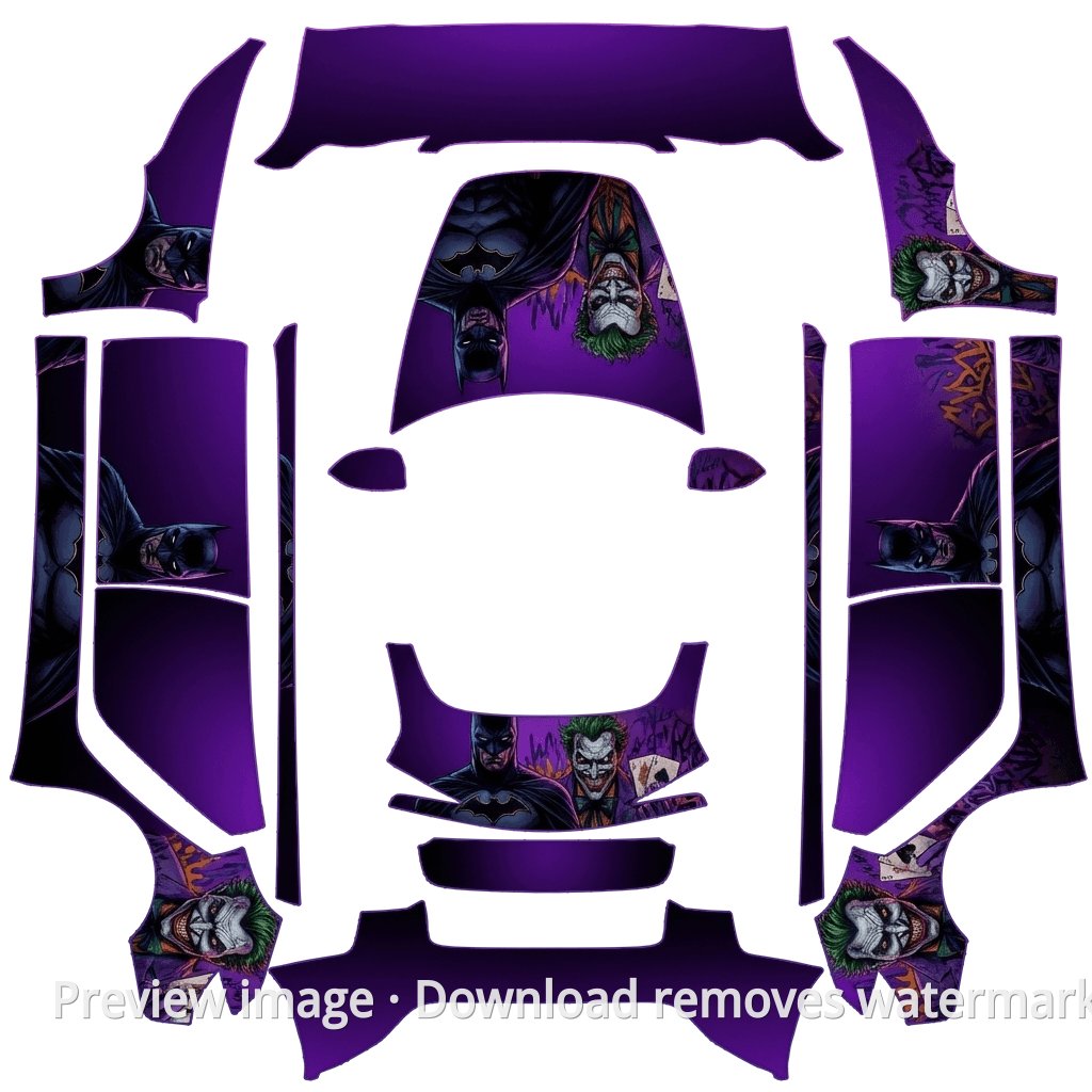 Batman and Joker Fixed Edition Theme - Model 3 (2024+) Standard & Premium