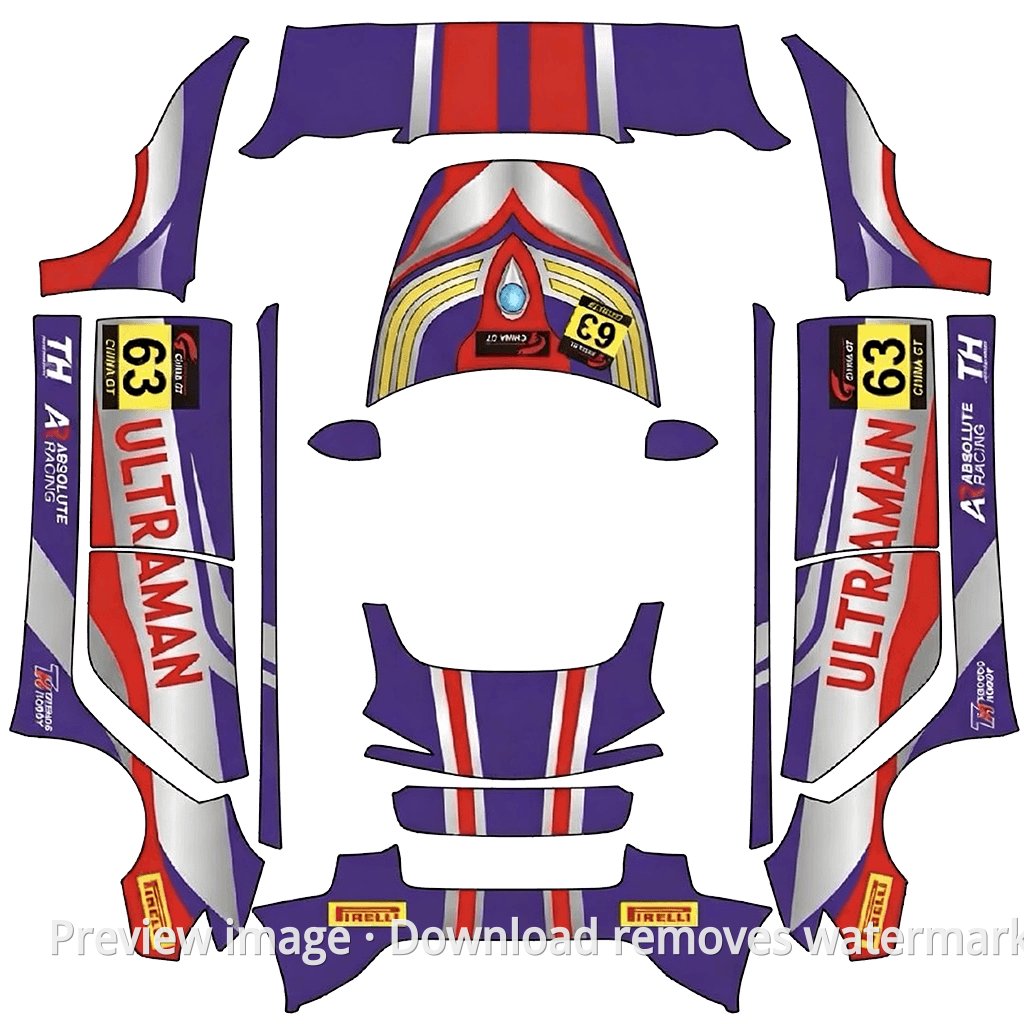 Ultraman Theme 1 - Model 3 (2024+) Standard & Premium
