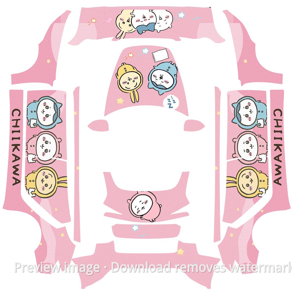 Chiikawa Pajama Party Cute Theme - Model 3 (2024+) Standard & Premium