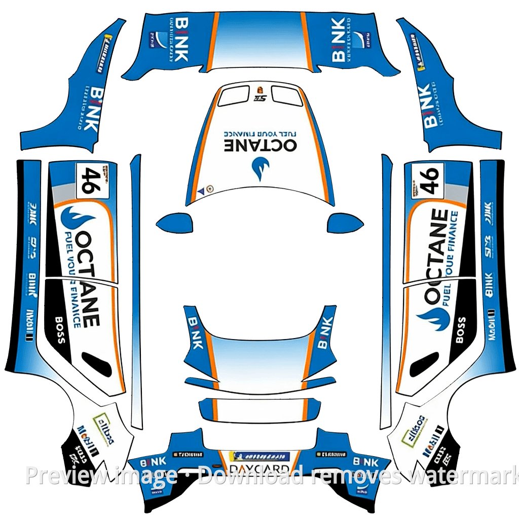Porsche Series Livery 10 - Model 3 (2024+) Standard & Premium