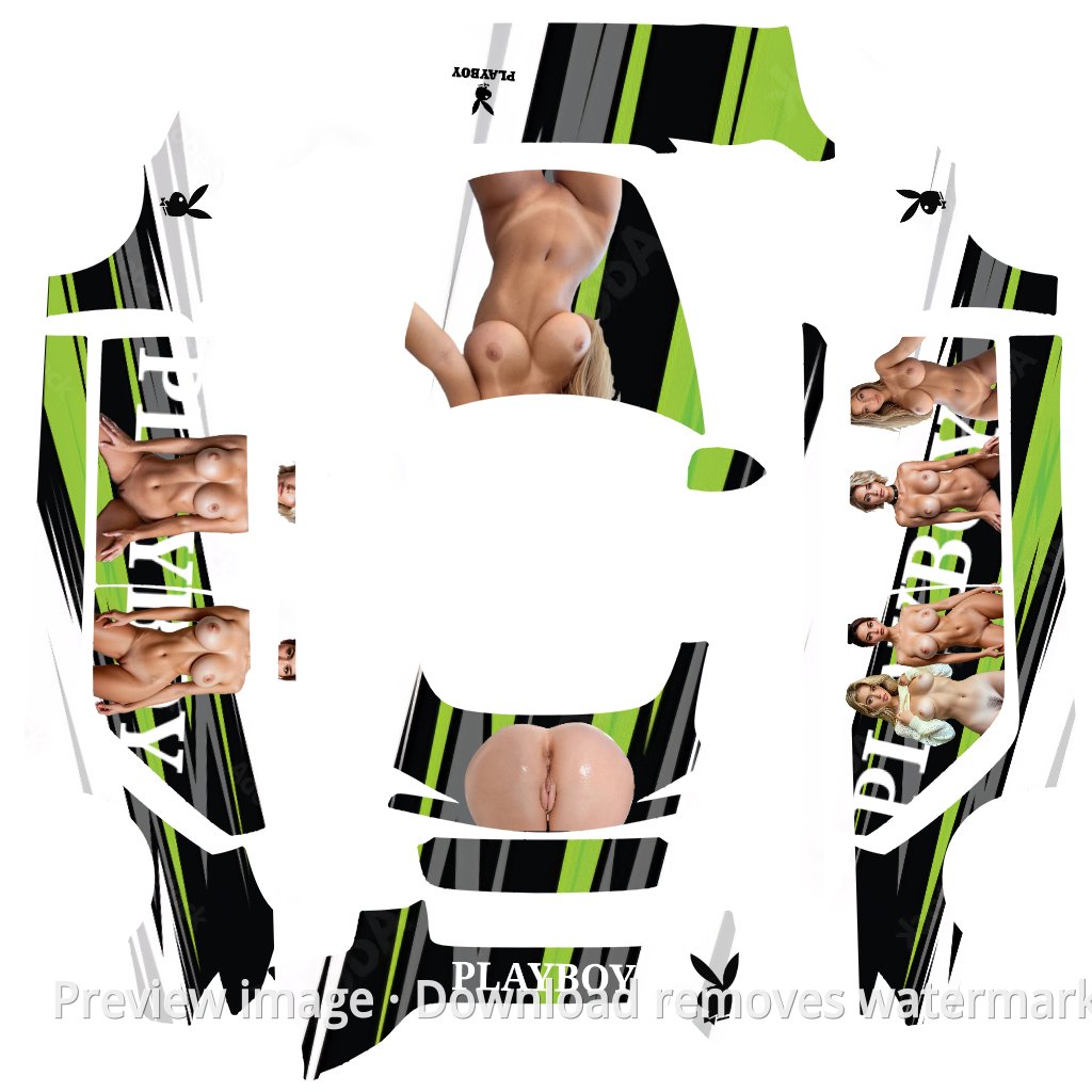Model 3 (2024+) Standard & Premium Playboy Theme Wrap Template