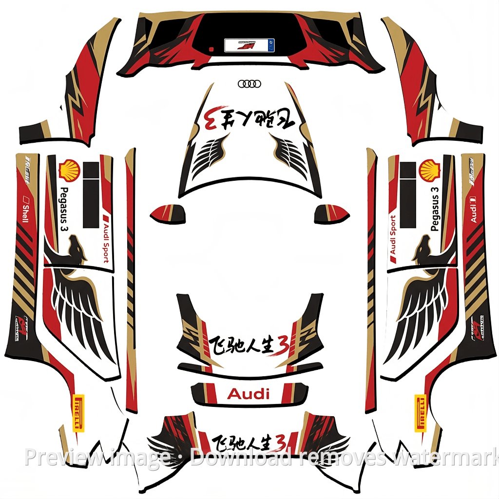 Pegasus 3 Theme - Model 3 (2024+) Standard & Premium