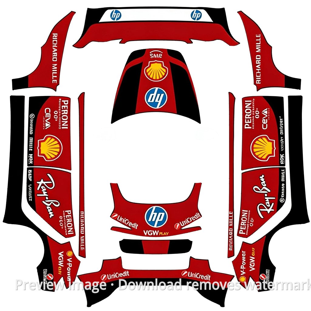 Classic Racing Livery 6 - Model 3 (2024+) Standard & Premium