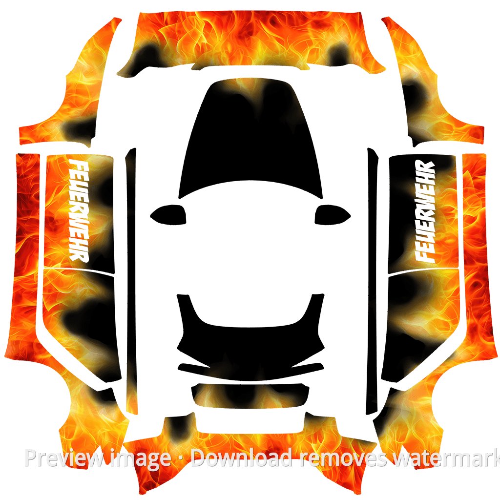 017 Model 3 Wrap Template