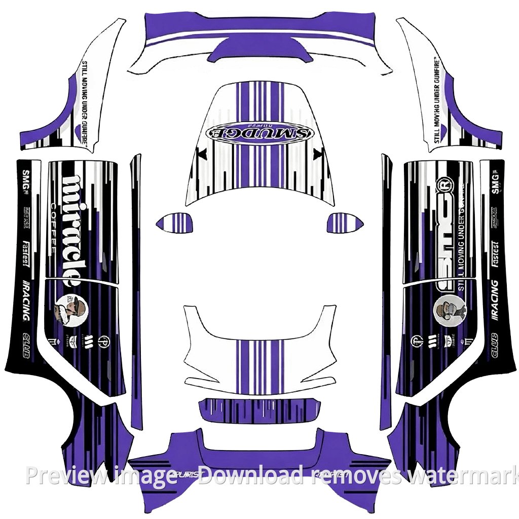 JJ Lin 911 GT3 Skin 2 - Model 3 (2024+) Standard & Premium