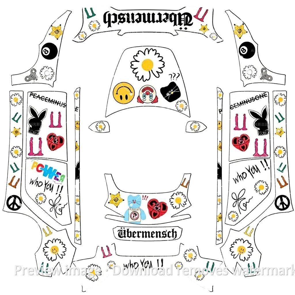 G-Dragon Graffiti Skin 1 - Model 3 (2024+) Standard & Premium