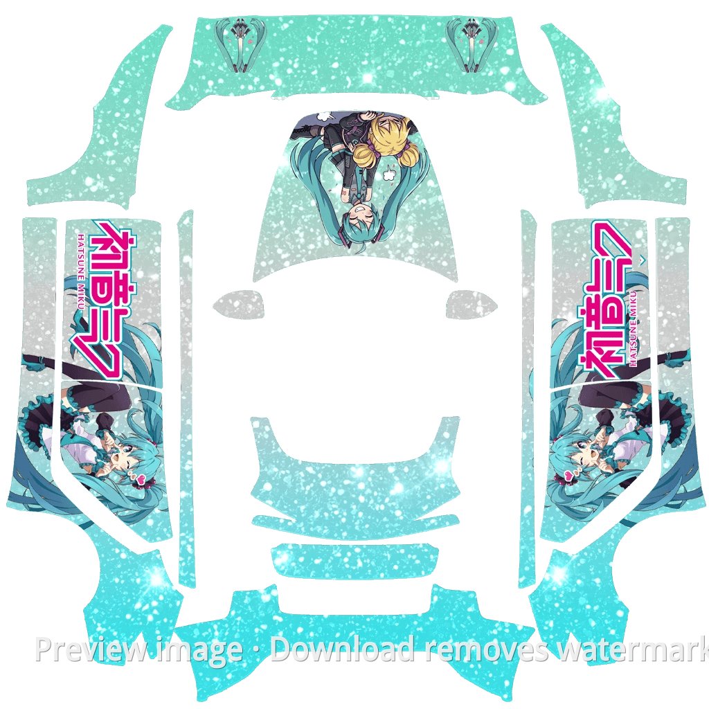 Hatsune Miku Theme - Model 3 (2024+) Standard & Premium