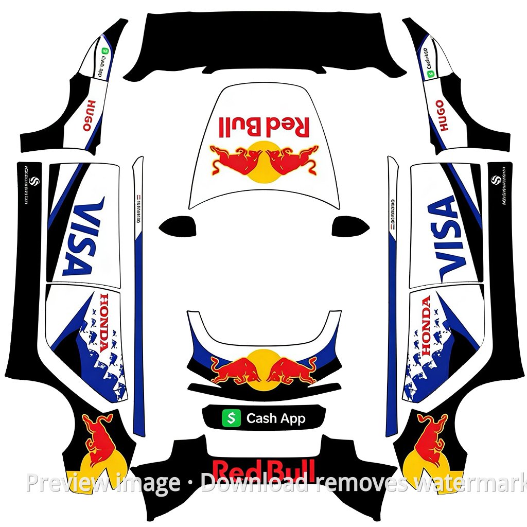 Classic Racing Livery 9 - Model 3 (2024+) Standard & Premium