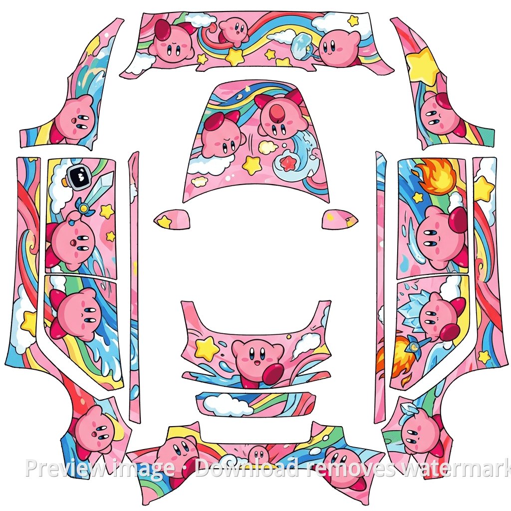 Kirby Theme - Model 3 (2024+) Standard & Premium