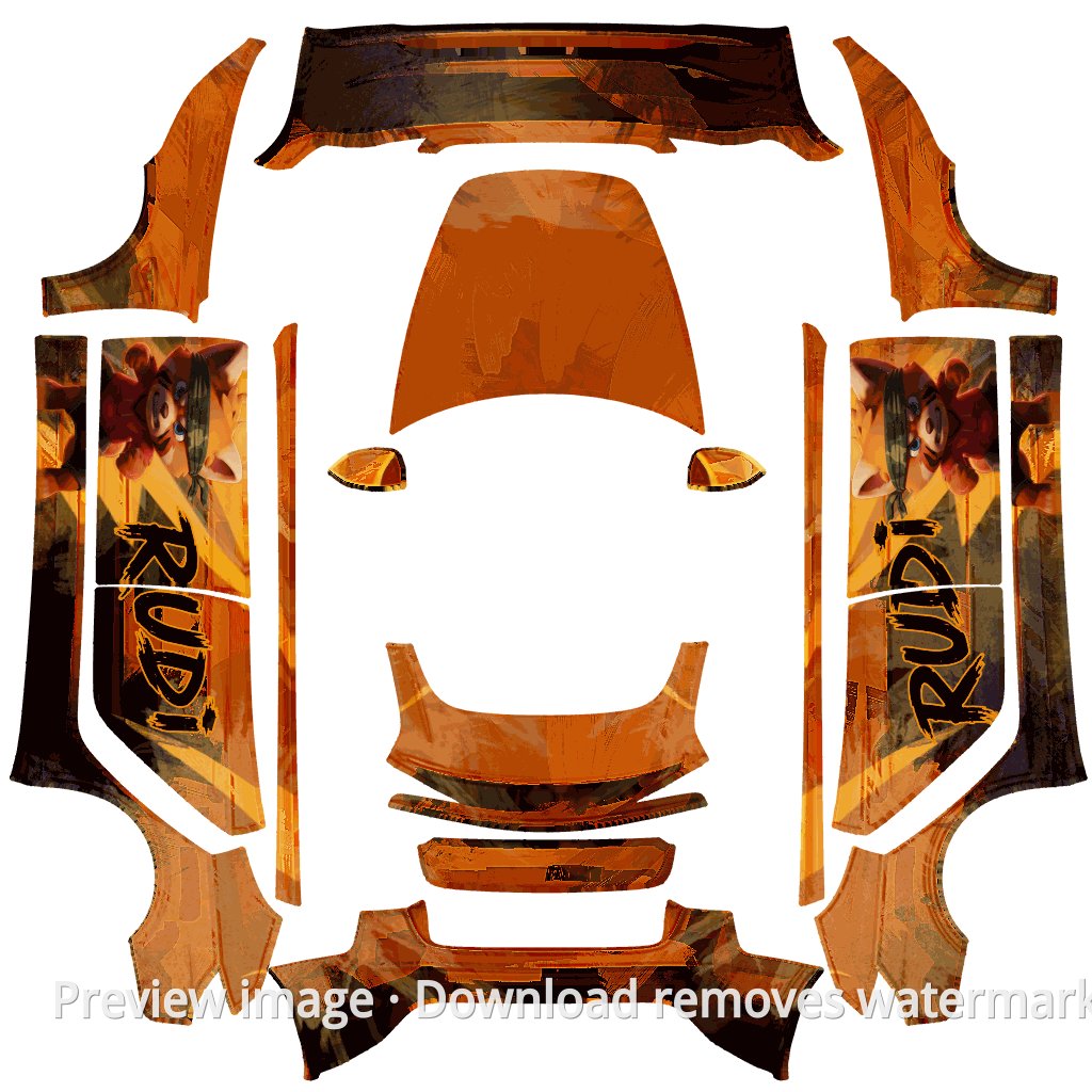 Custom Template #7192 - Model 3 (2024+) Standard & Premium