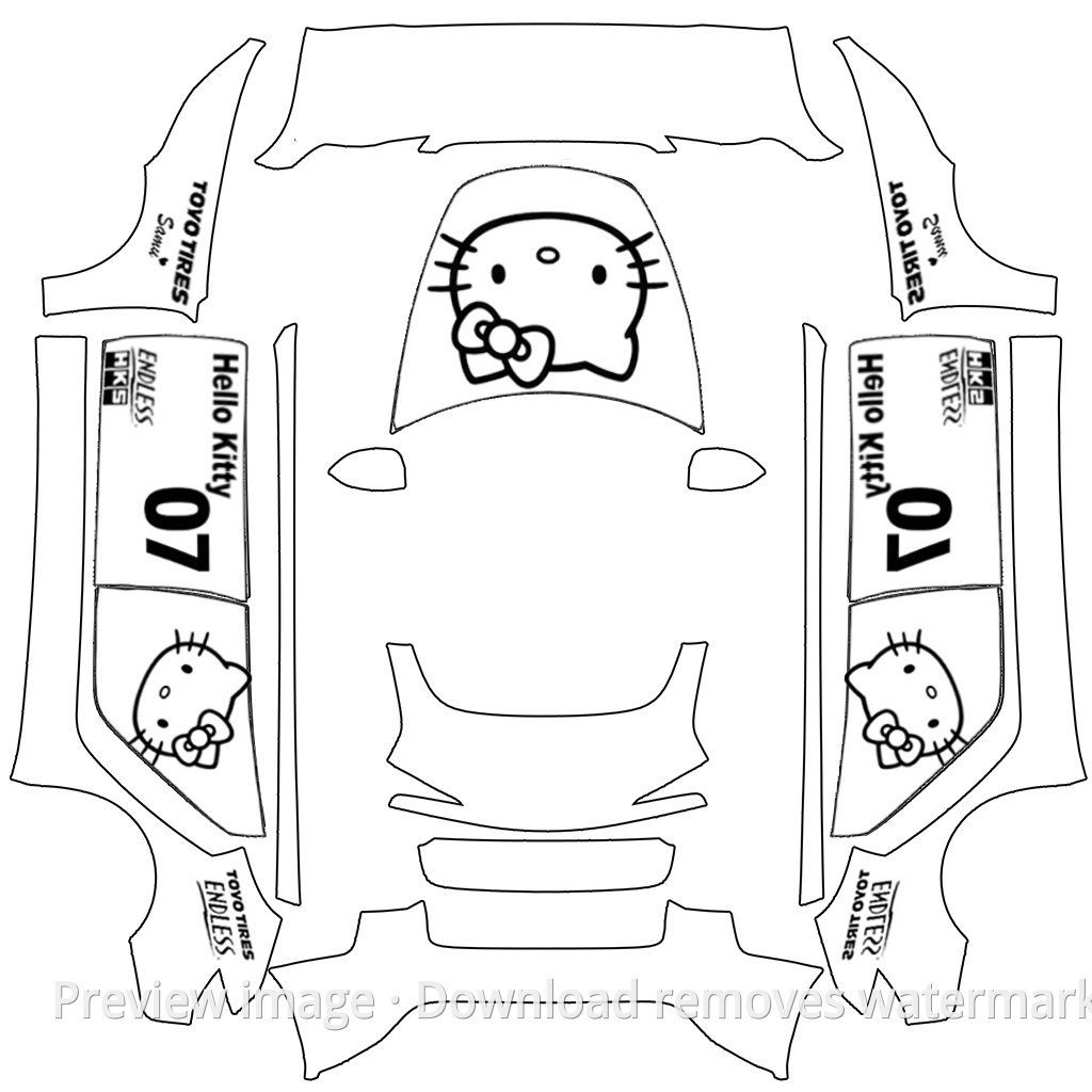 002 Model 3 Wrap Template