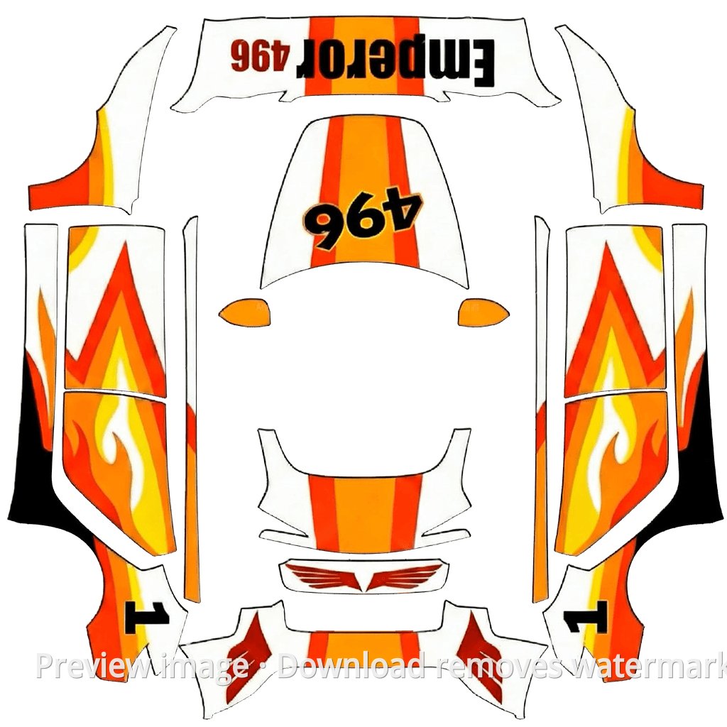 Dash! Yonkuro Series Livery 1 - Model 3 (2024+) Standard & Premium