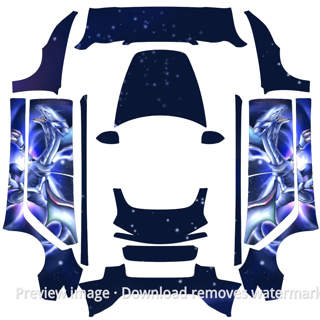 Custom Template #5746 - Model 3 (2024+) Standard & Premium