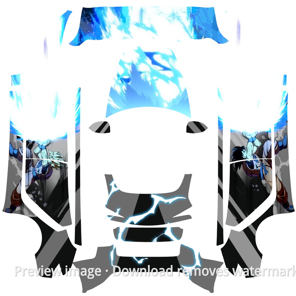 Custom Template #1377 - Model 3 (2024+) Standard & Premium