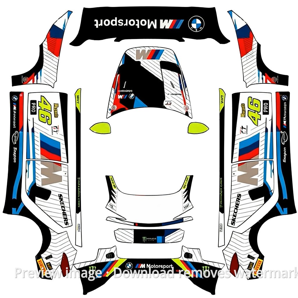 BMW Series Livery 6 - Model 3 (2024+) Standard & Premium