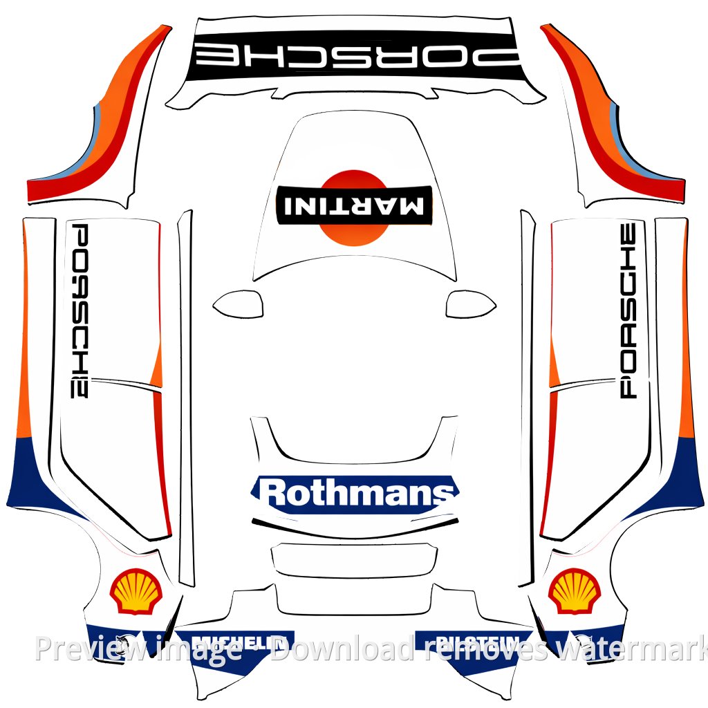 Racing Skin - Model 3 (2024+) Standard & Premium