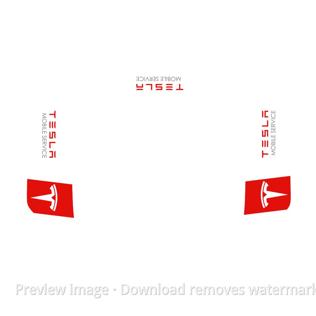 Custom Template #3530 - Model 3 (2024+) Standard & Premium