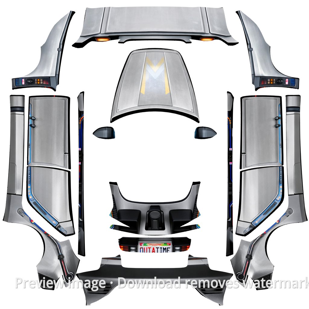 Custom Template #2200 - Model 3 (2024+) Standard & Premium