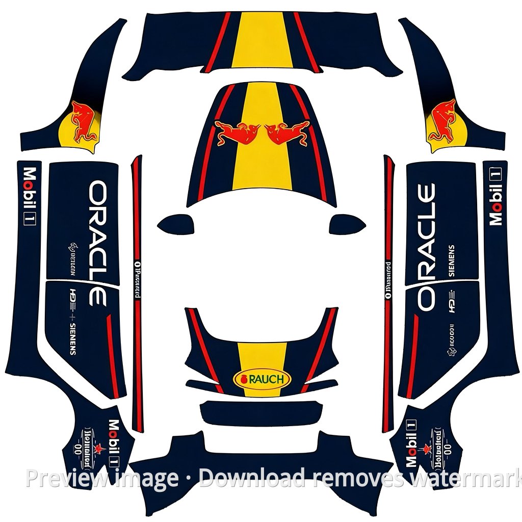 Classic Racing Livery 2 - Model 3 (2024+) Standard & Premium