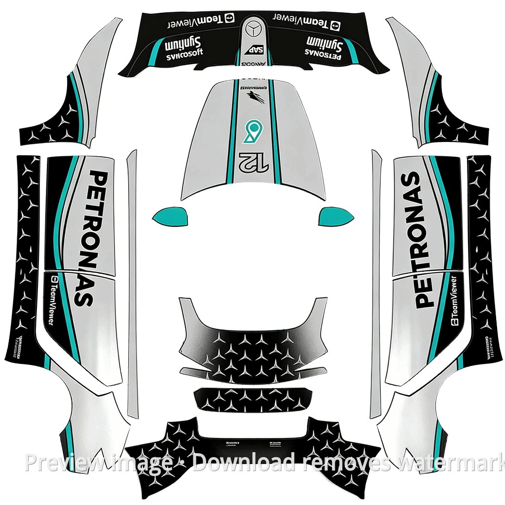 Premium Racing Livery - Model 3 (2024+) Standard & Premium