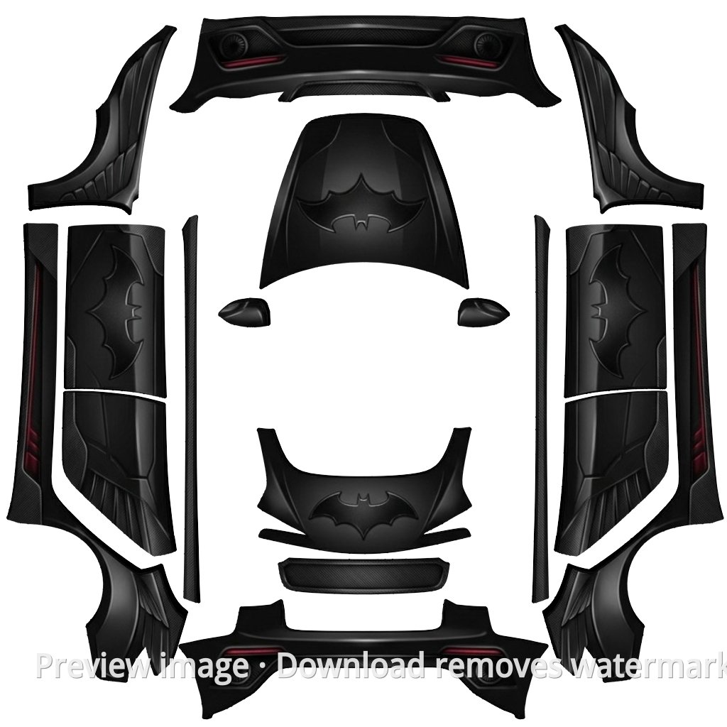 Batman Theme - Model 3 (2024+) Standard & Premium