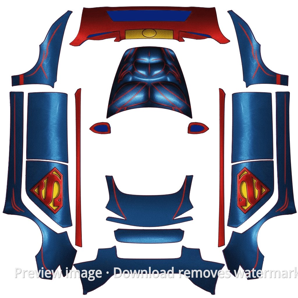 Custom Template #3643 - Model 3 (2024+) Standard & Premium