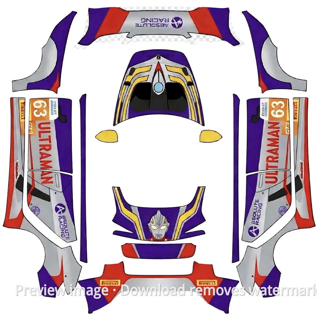 Ultraman Theme 2 - Model 3 (2024+) Standard & Premium