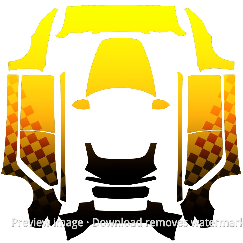 Custom Template #6636 - Model 3 (2024+) Standard & Premium