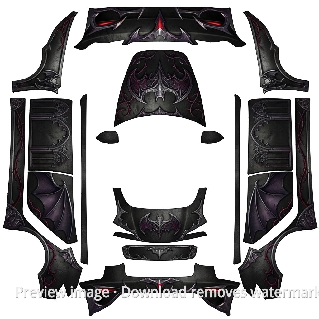 Custom Template #8090 - Model 3 (2024+) Standard & Premium