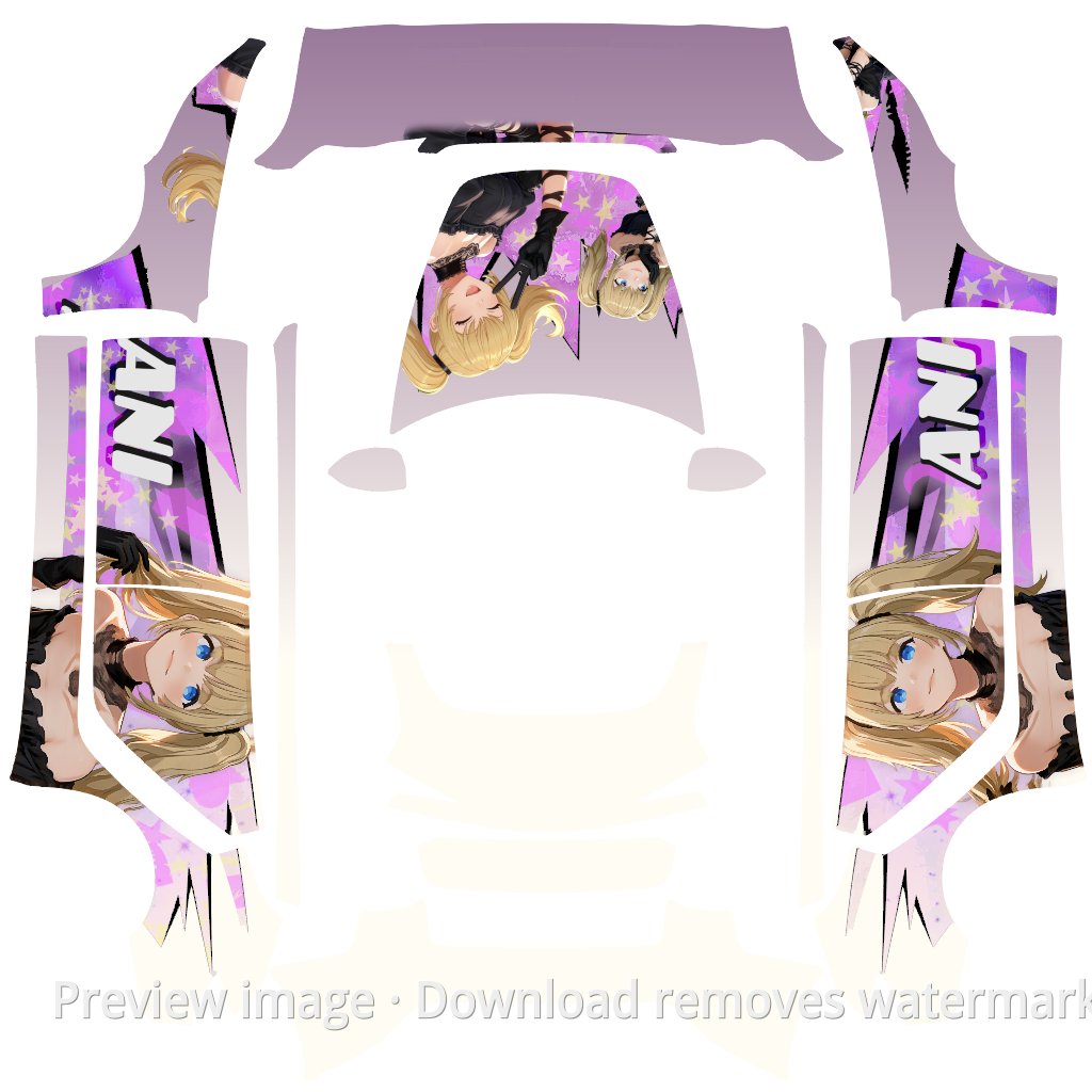 Custom Template #6457 - Model 3 (2024+) Standard & Premium