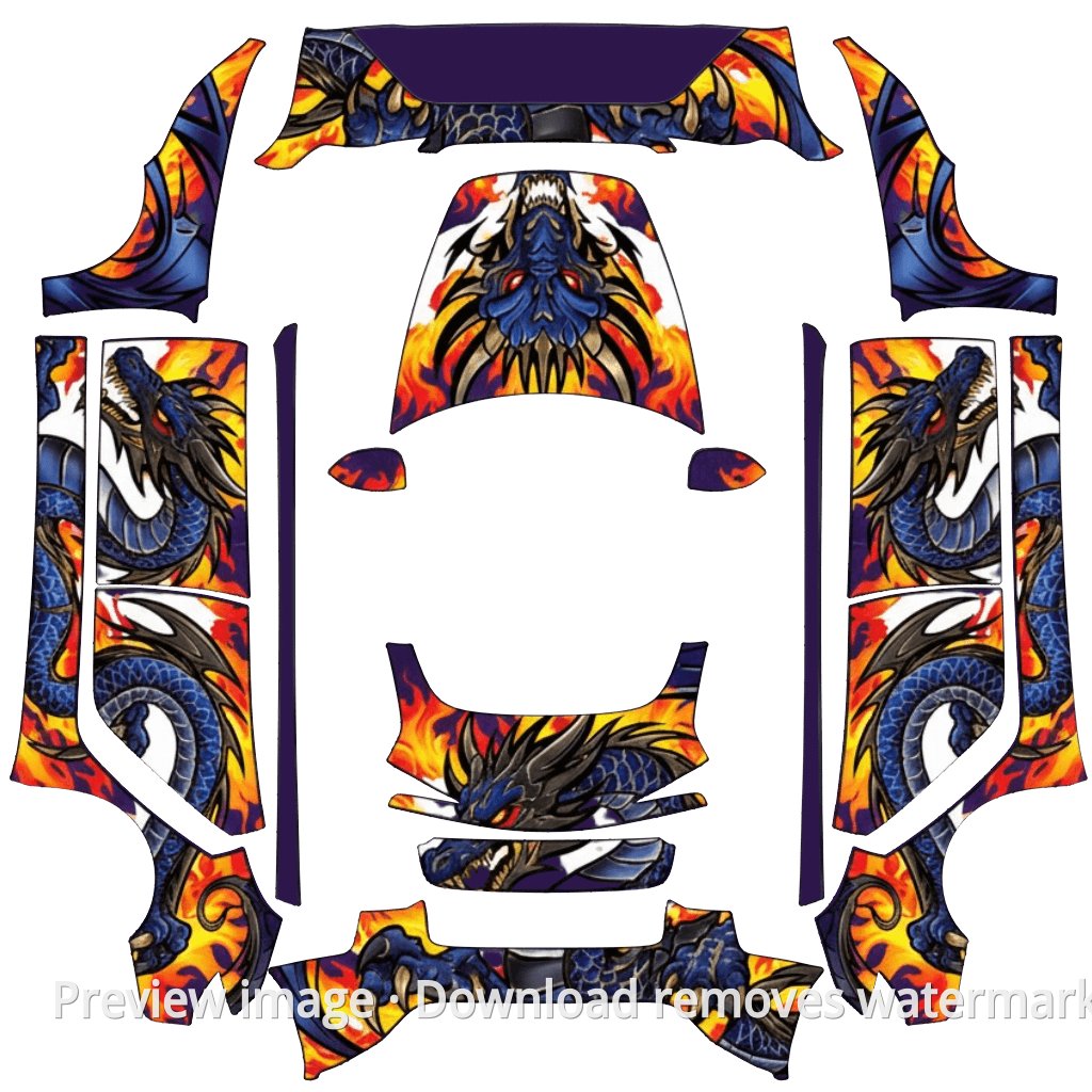Custom Template #8614 - Model 3 (2024+) Standard & Premium