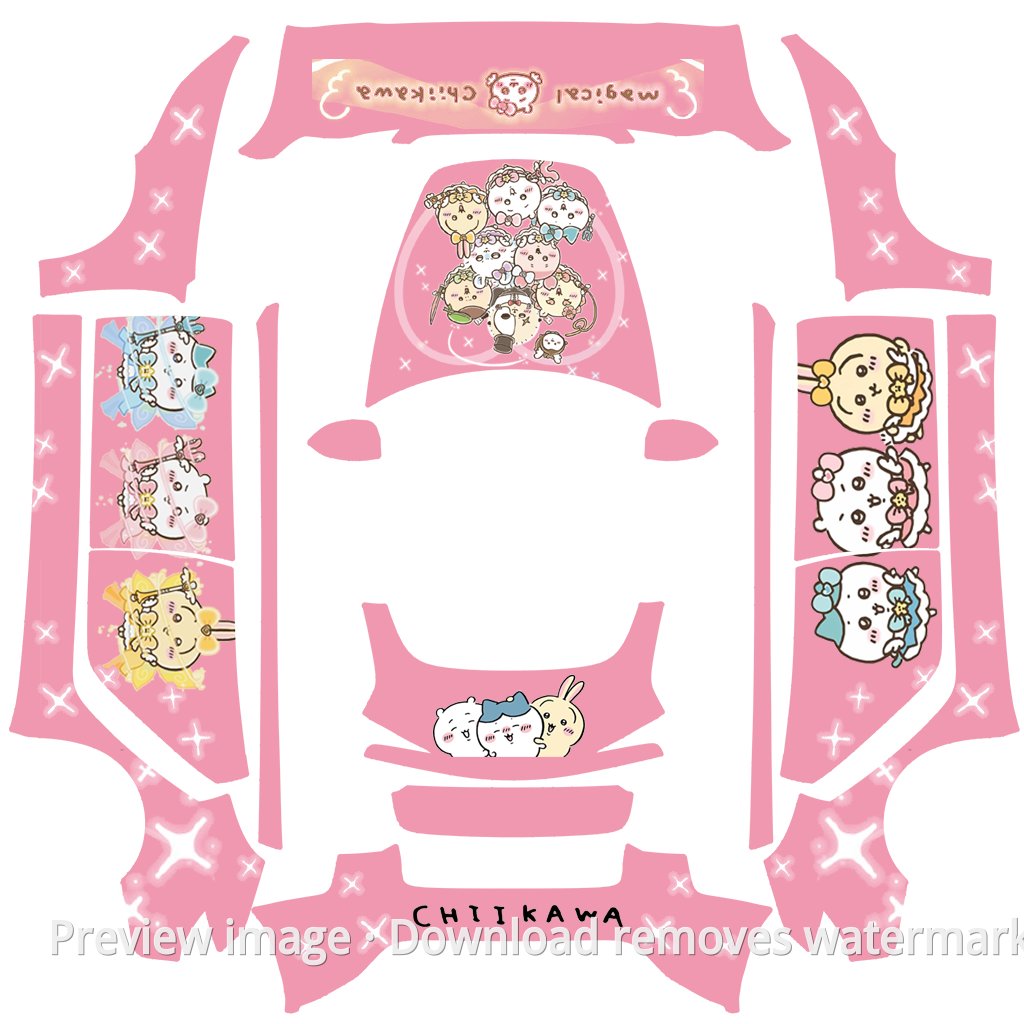 Chiikawa Magical Girl Cute Theme - Model 3 (2024+) Standard & Premium