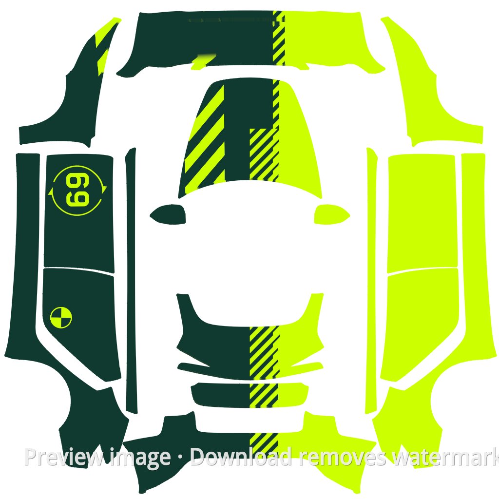 Custom Template #4762 - Model 3 (2024+) Standard & Premium