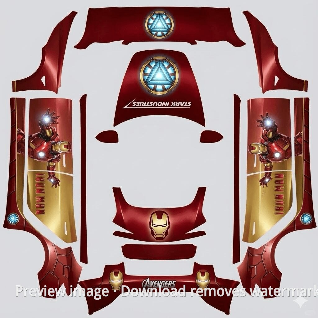 Custom Template #9515 - Model 3 (2024+) Standard & Premium