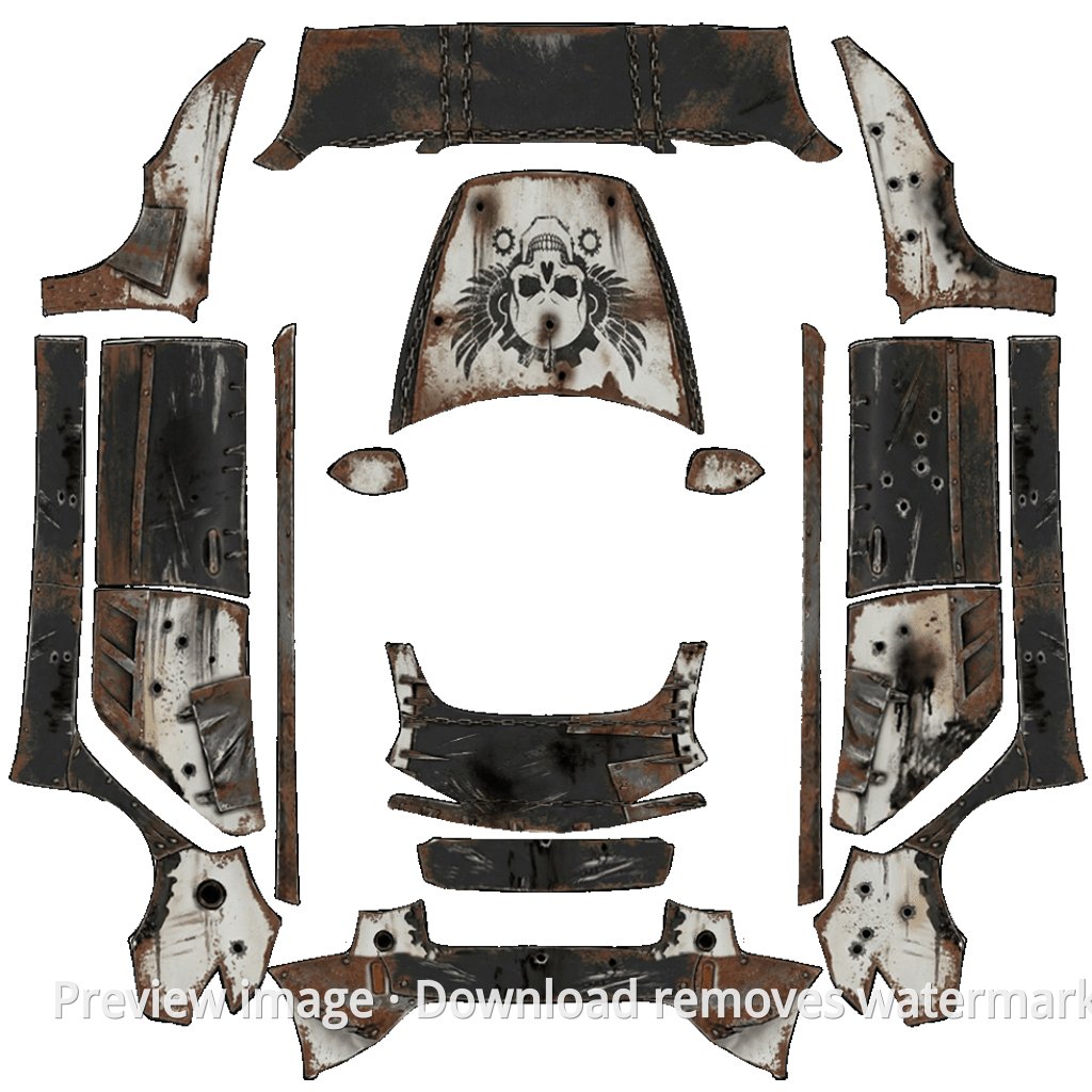 Custom Template #6548 - Model 3 (2024+) Standard & Premium