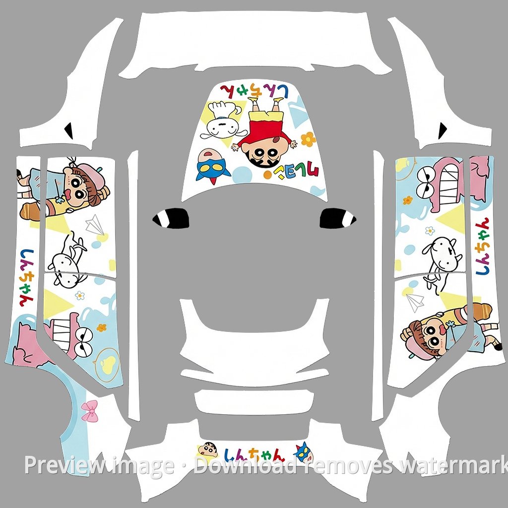 Crayon Shin-chan Theme - Model 3 (2024+) Standard & Premium