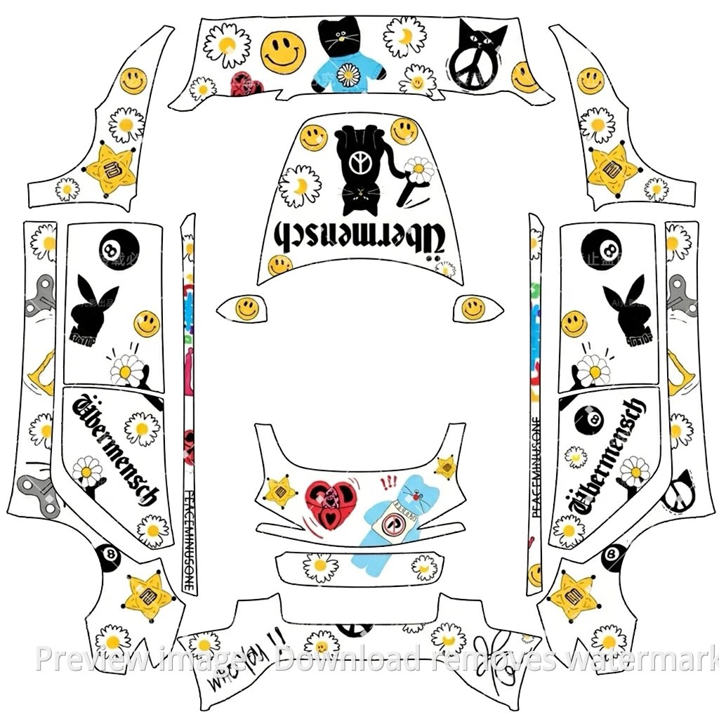 G-Dragon Graffiti Skin 2 - Model 3 (2024+) Standard & Premium