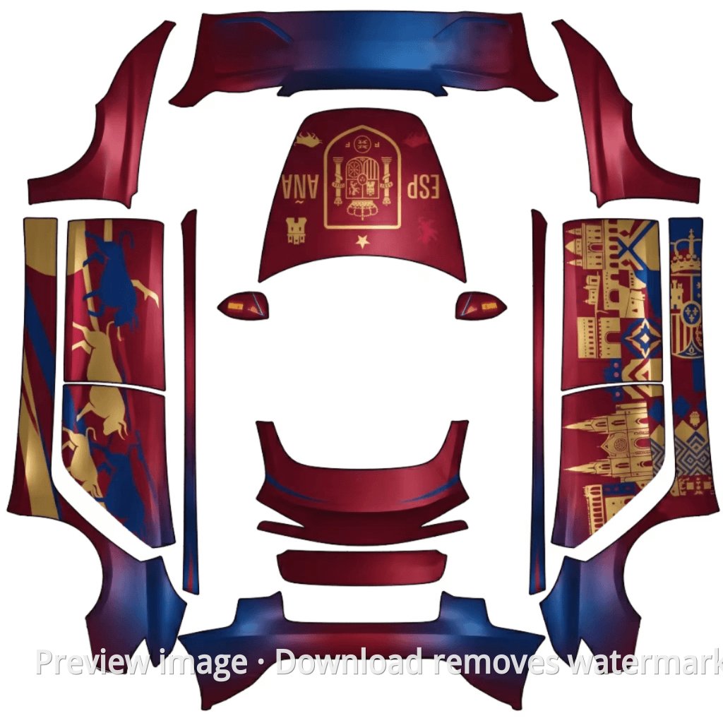 Iberia Theme - Model 3 (2024+) Standard & Premium